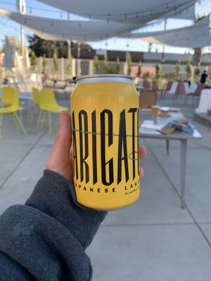 Arigato Japanese Lager - can at Party Beer Co in Los Angeles