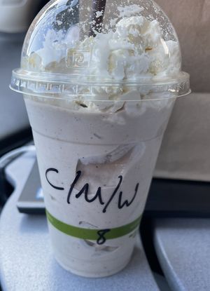 Chocolate Malt shake with whipped cream !  at Herbie Butcher's Fried Chicken in Minneapolis