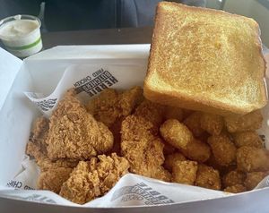 Chicken Strip Basket with Ranch 💚  at Herbie Butcher's Fried Chicken in Minneapolis