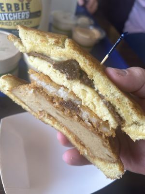 Breakfast monster  at Herbie Butcher's Fried Chicken in Minneapolis