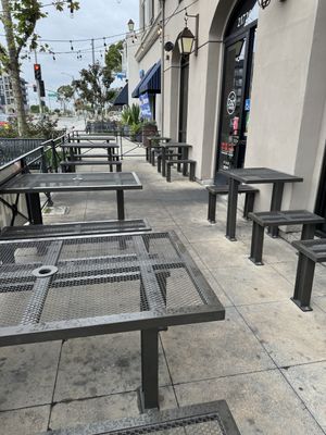 Outdoor Seating   at Dog Haus in Carson
