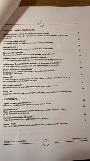   at Brota in Rio De Janeiro