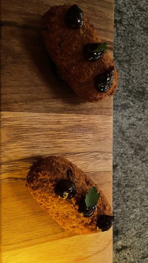 Bolinhos de baroa e vagem   at Brota in Rio De Janeiro