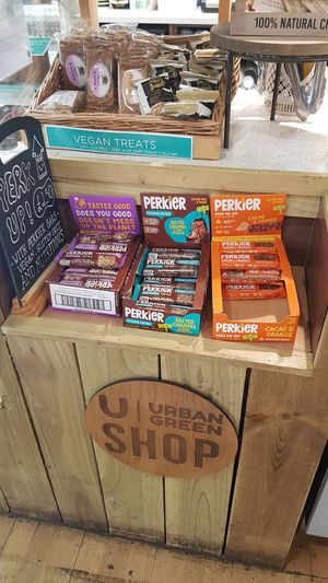 Vegan treats at Urban Green Cafe in Newcastle Upon Tyne