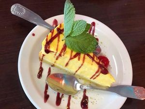 Cake at Durbar Nepalese and Indian Bistro in Cheyenne