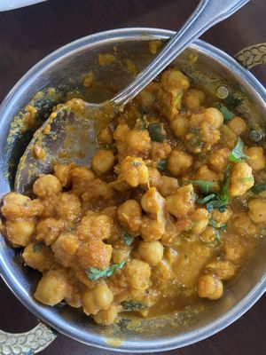 Chana masala  at Durbar Nepalese and Indian Bistro in Cheyenne