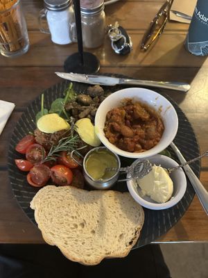   at Oodies Cafe in Bundaberg