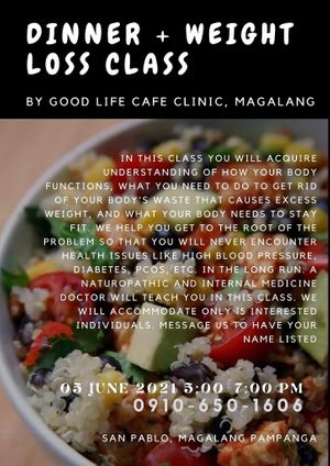 First weekend event at Good Life Cafe Clinic in Magalang