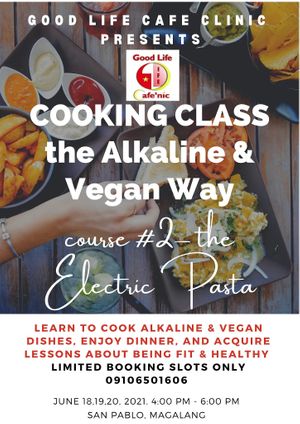 Second weekend Vegan course at Good Life Cafe Clinic in Magalang
