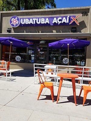 outside the woodland hills location at Ubatuba Açai in Woodland Hills