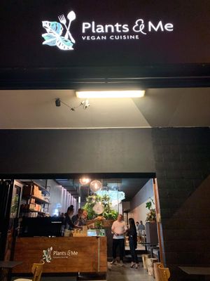 Outside at Plants and Me in Southport