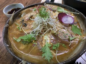 Dumplings  at Plants and Me in Southport