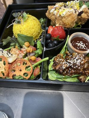 Bento #Veganuary at Plants and Me in Southport