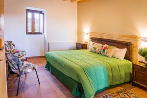 Bedroom 2 at O Viso Ecovillage in Ourol