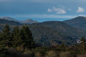 O Viso view at O Viso Ecovillage in Ourol