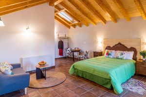Bedroom  at O Viso Ecovillage in Ourol