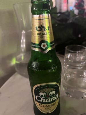 Awesome Chang Classic Beer  at Phat Boy in Brisbane