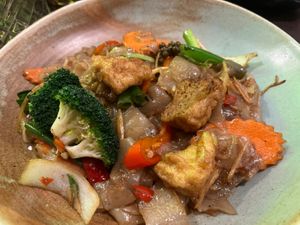 Drunken noodles  at Phat Boy in Brisbane