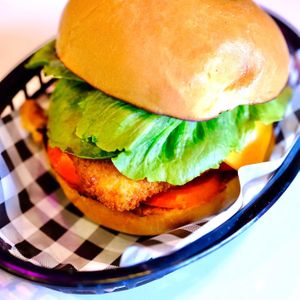 Parma Burger at Nuthin Fyshy in Leederville