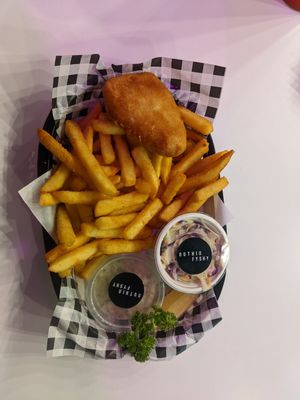 Dinner box at Nuthin Fyshy in Leederville