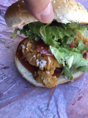 Buddha Burger  at Uapami in Krakow