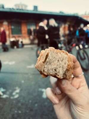 Seitan fritto (nuggets) at Uapami in Krakow