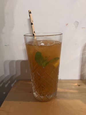 Spiced iced tea  at Blossom in Leiden
