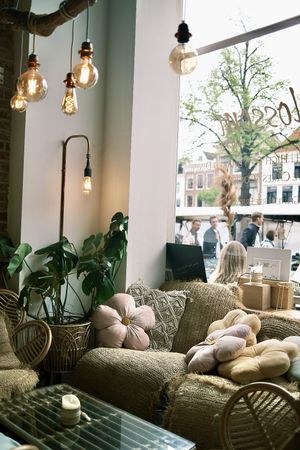 Cozy atmosphere   at Blossom in Leiden