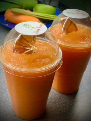 Orange Smoothie at FoodIcon in West London