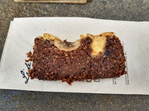 Banana bread at Kaffee Frech in Zug