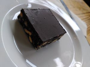 Chocolate tiffin (October 2023) at Coffee #1 in Aberystwyth