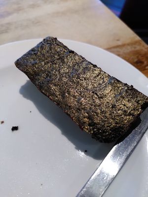 Chocolate Christmas slice (November 2023) at Coffee #1 in Aberystwyth