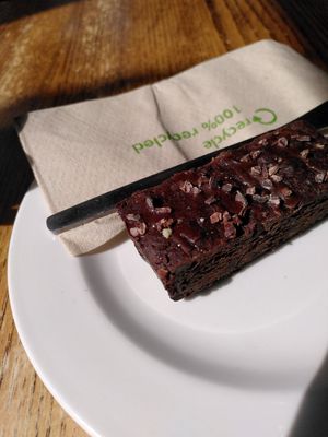 Chocolate tiffin (April 2024) at Coffee #1 in Aberystwyth