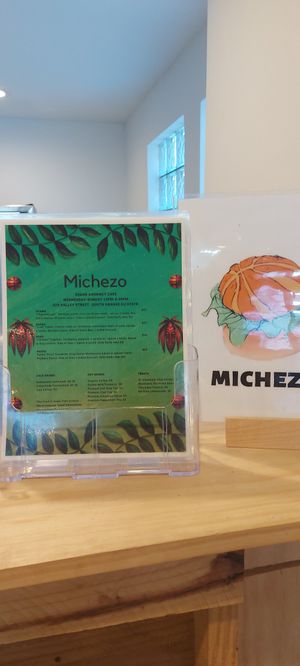 Price  listing prices are around the average price of other vegan spots. at Michezo Vegan Cafe in South Orange