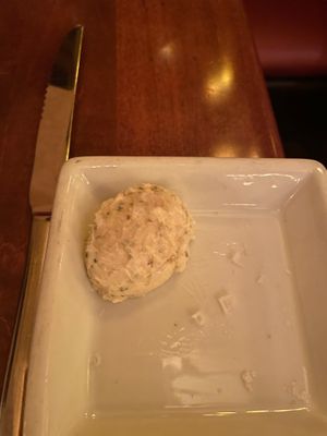 Delicious vegan maple butter at Walt Disney World - Le Cellier in Lake Buena Vista