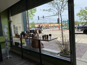 At Wilson St by the Fox River at Limestone Coffee & Tea in Batavia