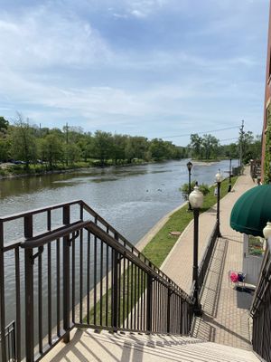Get an iced beverage & vegan bakery item to go and walk a few steps right over here at Limestone Coffee & Tea in Batavia