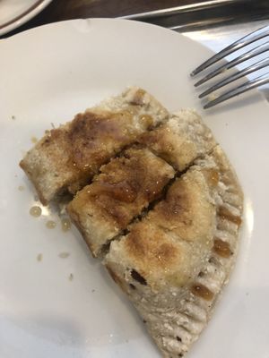 “Roti” with almonds and coconut at AVM Cream House in Weligama
