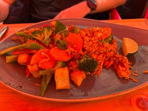 Tom Yam with Tofu  at Aroi Thai in Vienna