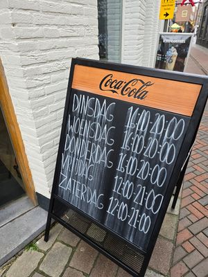 Opening hours (Jan 25) at Geeta's Keukentje in Goes