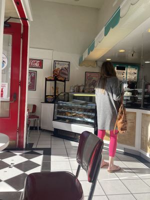 Inside  at Lilly Maes Cinnamon Rolls in Monterey