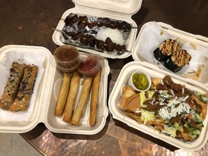 Enough for two meals, or to share, if you must! at Roll The Veg in Sault Ste Marie