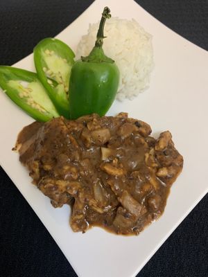 VEGAN DINUGUAN - enrich in hemoglobin flavor at Roll The Veg in Sault Ste Marie