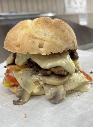 Philly   at Roll The Veg in Sault Ste Marie