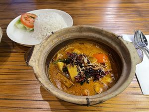 Vegetable curry - Membawang Corner, Langkawi  at Membawang Corner in Langkawi