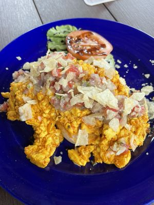 Mexican Scrambled Tofu - Membawang Corner, Langkawi  at Membawang Corner in Langkawi