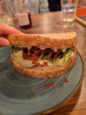 Vegan BLT at Lounges - Tretho Lounge in St Ives