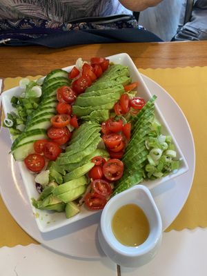 Avocado salad   at Red Bud Cafe in Daytona Beach