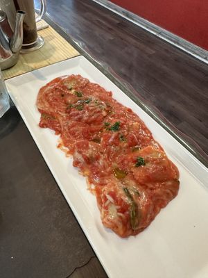 Veggie ravioli   at Red Bud Cafe in Daytona Beach