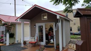 Exterior, May 2021. at New Moon Vegan in Batavia